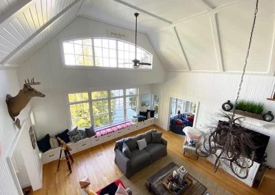 AllScope White Living Room Cottage